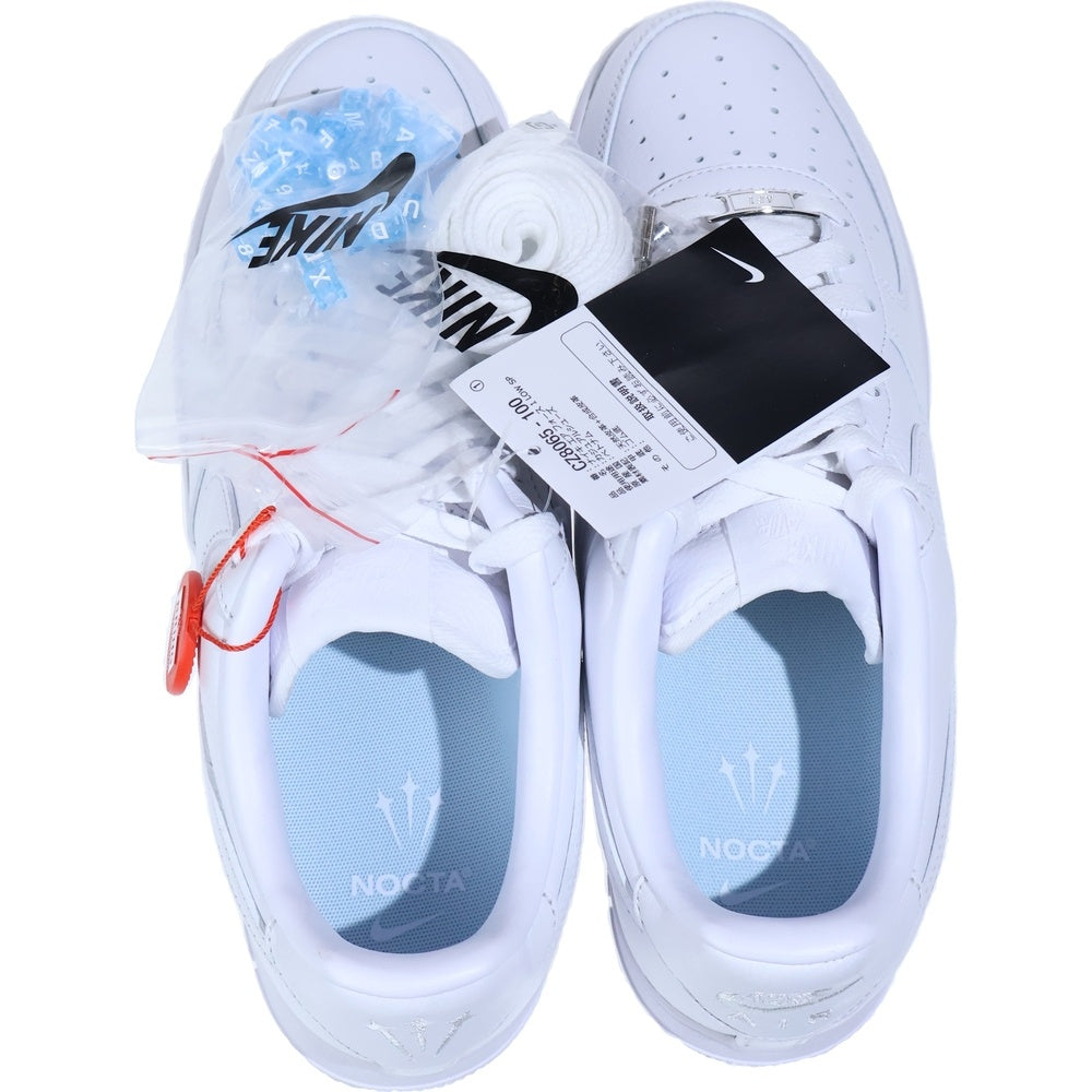 NIKE(ナイキ) ×NOCTA AIR FORCE 1 LOW SP DRAKE ノクタ エアフォース1 ドレイク ローカットスニーカー ホワイト US9.5/27.5cm CZ8065-100