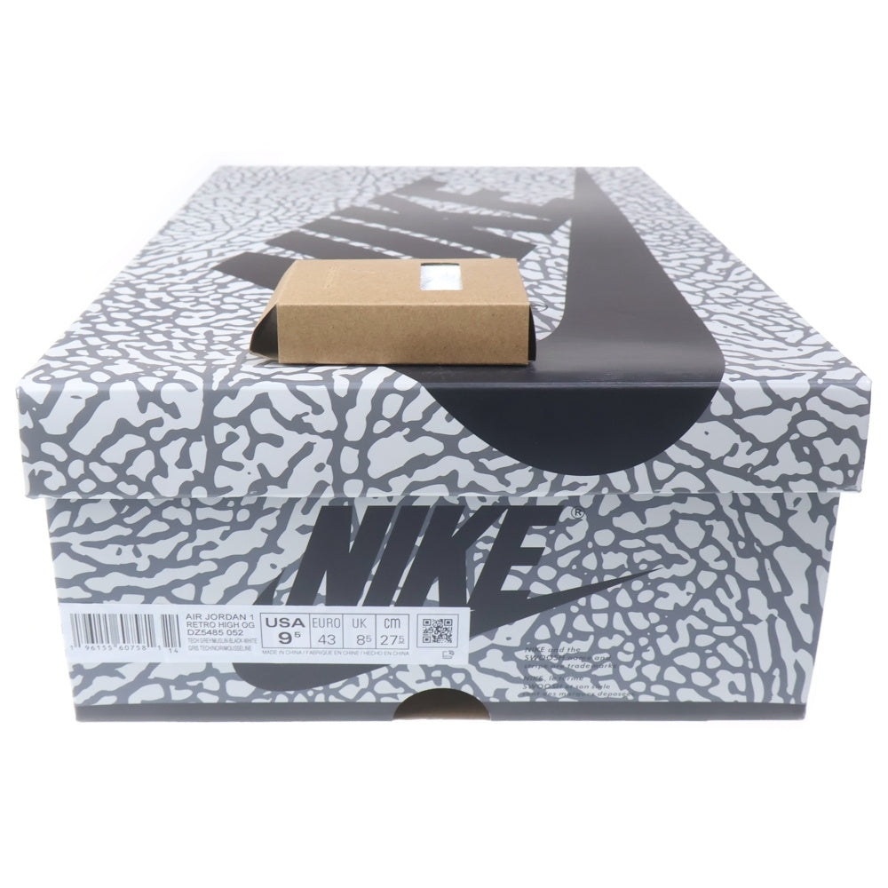 NIKE(ナイキ) AIR JORDAN 1 RETRO HIGH OG WHITE CEMENT ELEPHANT エアジョーダン1 ホワイトセメント サファリ ハイカットスニーカー US9.5/27.5cm DZ5485-052