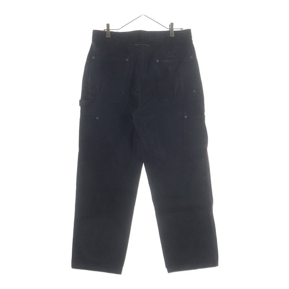 SUPREME(シュプリーム) 24SS ×MM6 Maison Margiel Foil Double Knee Painter Pant フォイル ダブルニー デニムペインターパンツ ブラック