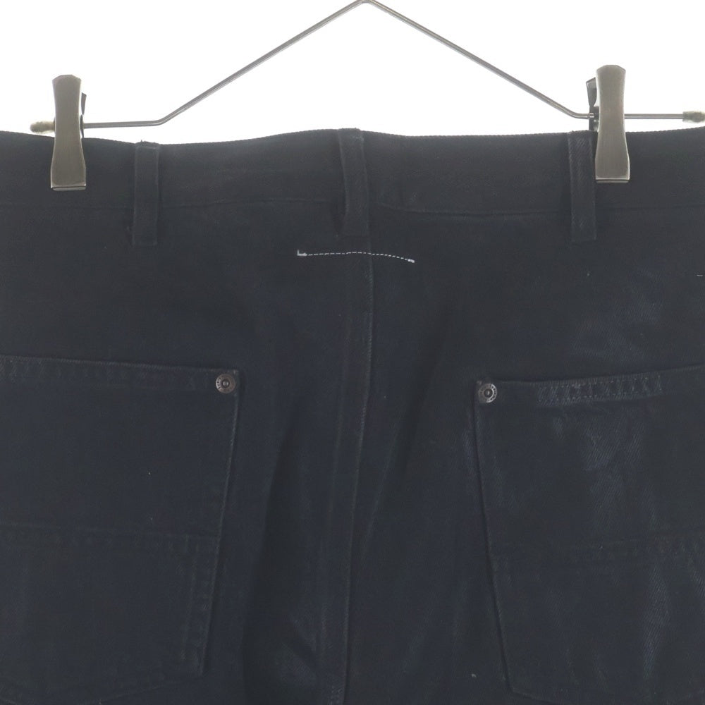 SUPREME(シュプリーム) 24SS ×MM6 Maison Margiel Foil Double Knee Painter Pant フォイル ダブルニー デニムペインターパンツ ブラック