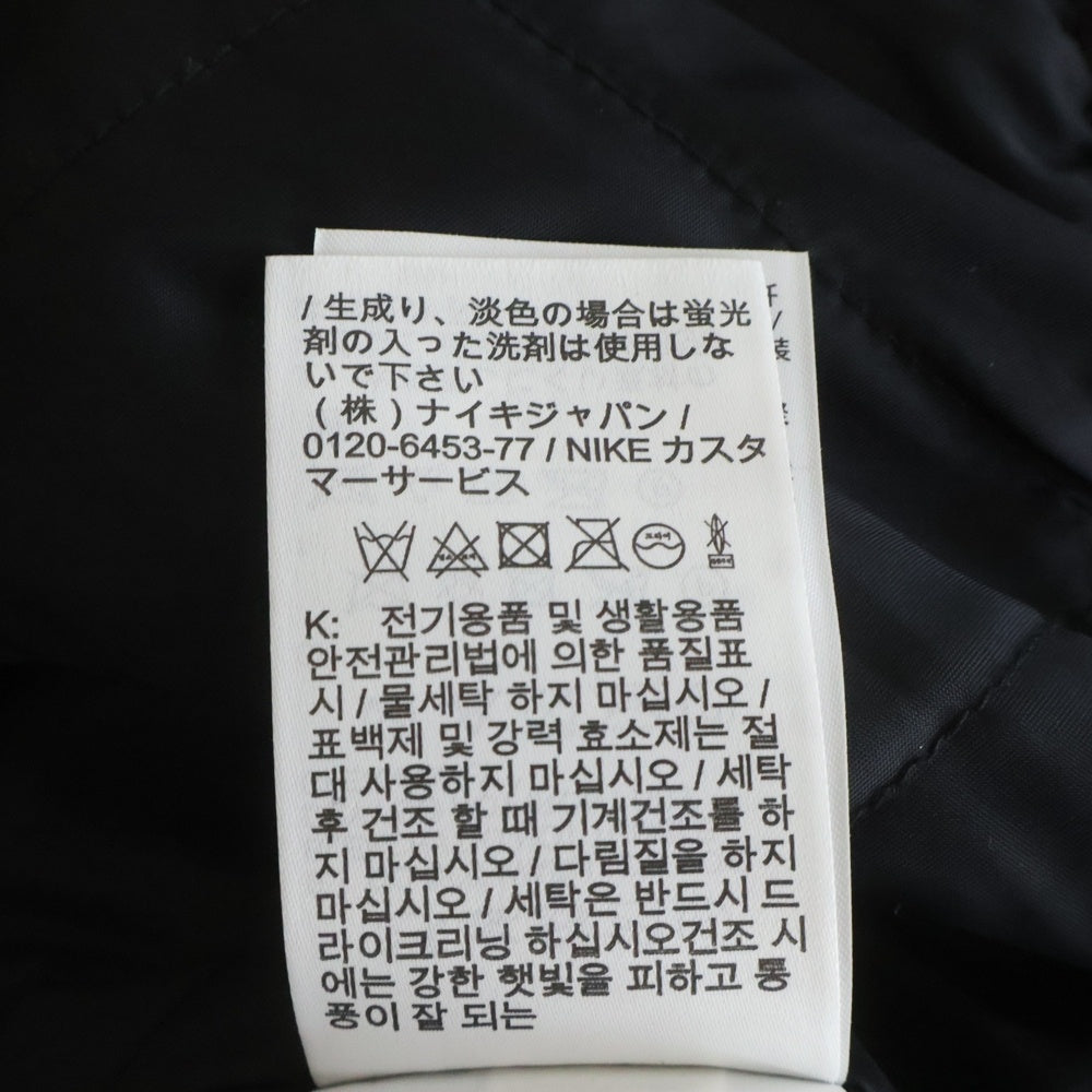 NIKE(ナイキ) ×STUSSY ステューシー NRG STRIPED WOOL JACKET BLACK DR4023-010 ストライプ ウール ジャケット ブラック