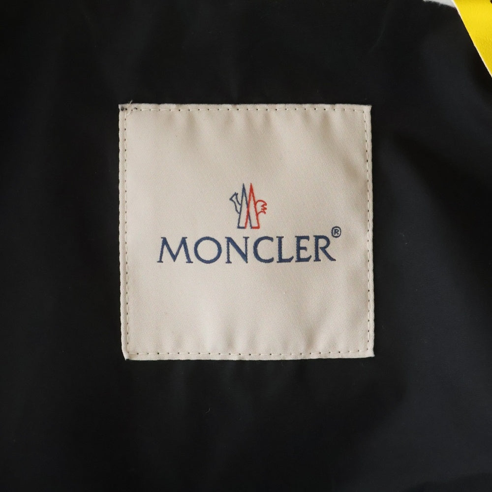 MONCLER GENIUS(モンクレール ジーニアス) 19SS ×FRAGMENT DOWNBEAT E109U4200050 53558 フラグメント バックロゴナイロンベンチコート ジャケット ブラック