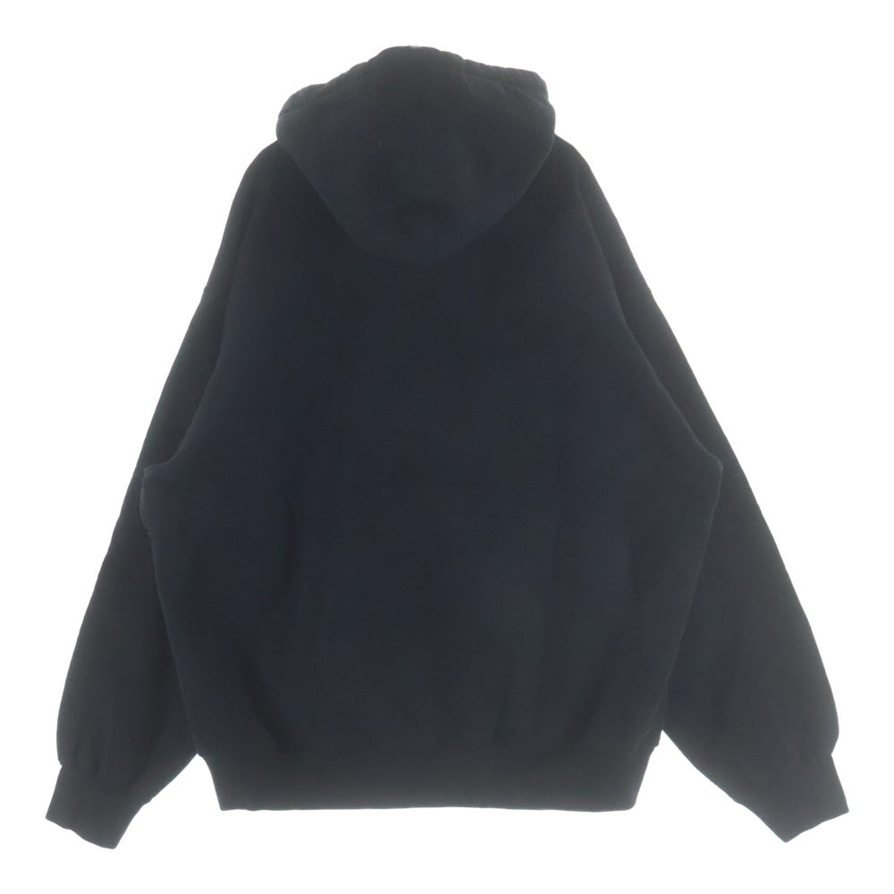 SUPREME(シュプリーム) 25SS ×Marithe Francois Girbaud Zip Up Hooded Sweatshirt ロゴ ジップアップ スウェットパーカー ブラック