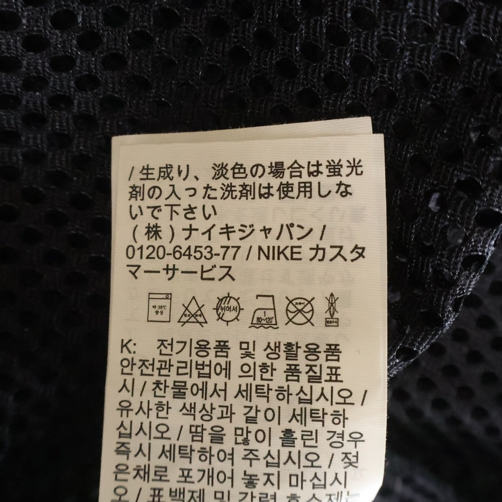 SUPREME(シュプリーム) 24SS ×NIKE Mesh S/S Shirt メッシュ 半袖 シャツ ブラック FQ0346-010