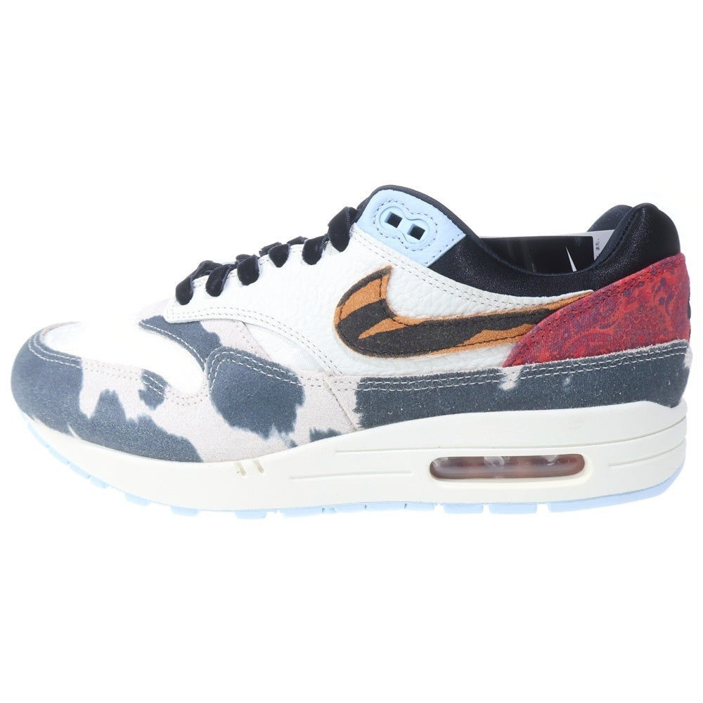 NIKE(ナイキ) WMNS AIR MAX 1 87 GREAT INDOORS ウィメンズ エアマックス1 グレート インドア セイル ローカットスニーカーシューズ マルチ US10.5/27.5cm FD0827-133 レディース