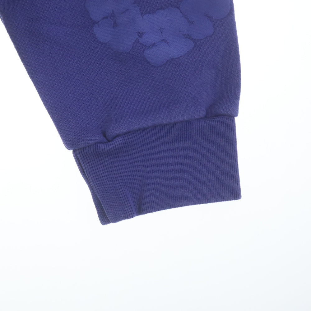 DENIM TEARS(デニムティアーズ) 25SS MONO WREATH HOODIE 総柄 プリント スウェットパーカー パープル SS25THD064