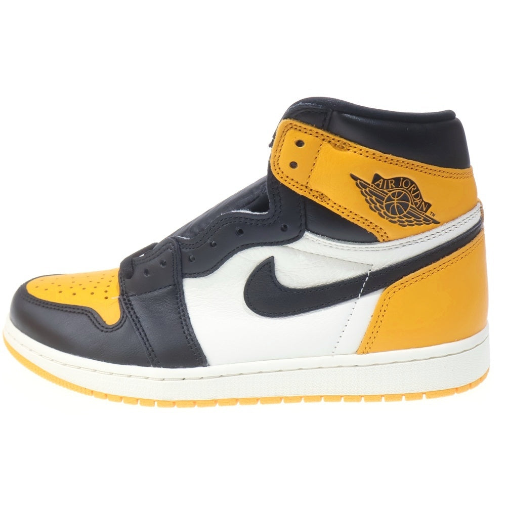NIKE(ナイキ) AIR JORDAN 1 RETRO HIGH OG TAXI エアジョーダン 1 レトロ タクシー ハイカットスニーカー イエロー/ブラック US9.5/27.5cm 555088-711