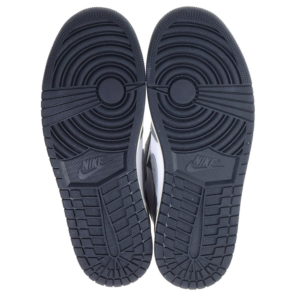NIKE(ナイキ) AIR JORDAN 1 RETRO HIGH OG BLACK AND SMOKE GREY DZ5485-051 エアジョーダン ブラックアンドスモークグレー ハイカットスニーカー US9.5/27.5cm