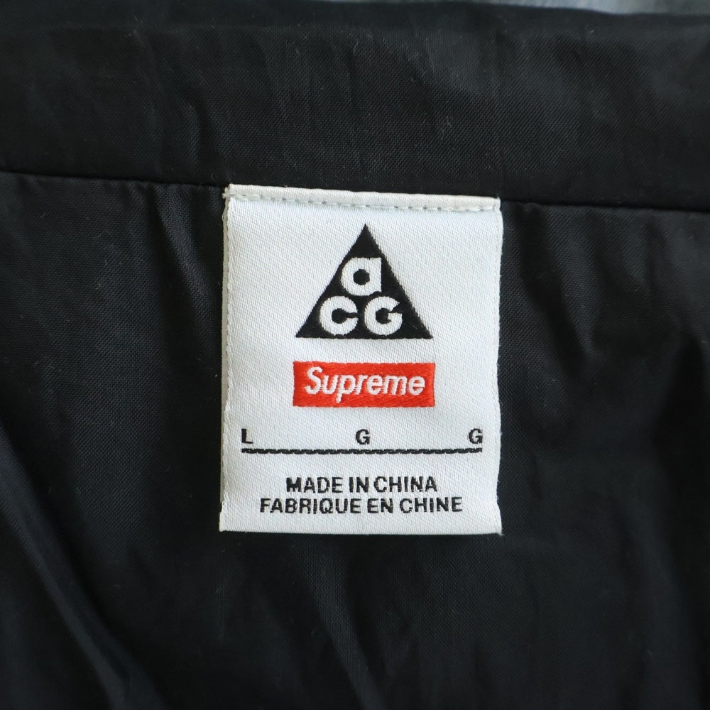 SUPREME(シュプリーム) 22AW ×NIKE ACG Denim Pullover デニムプルオーバージャケット インディゴ DN3245-469