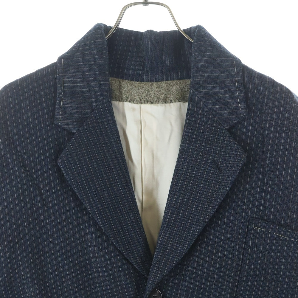 VISVIM(ヴィスヴィム) NEW HOPE JKT ストライプ テーラードジャケット ブラック