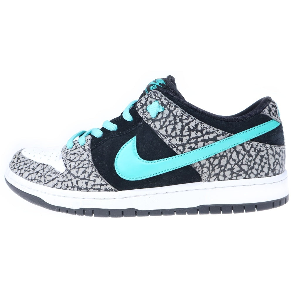NIKE SB(ナイキエスビー) DUNK LOW PRO SB ATMOS ELEPHANT ダンク ロー プロ エスビー アトモス ローカット スニーカー ブラック/グレー US9/27cm BQ6817-009