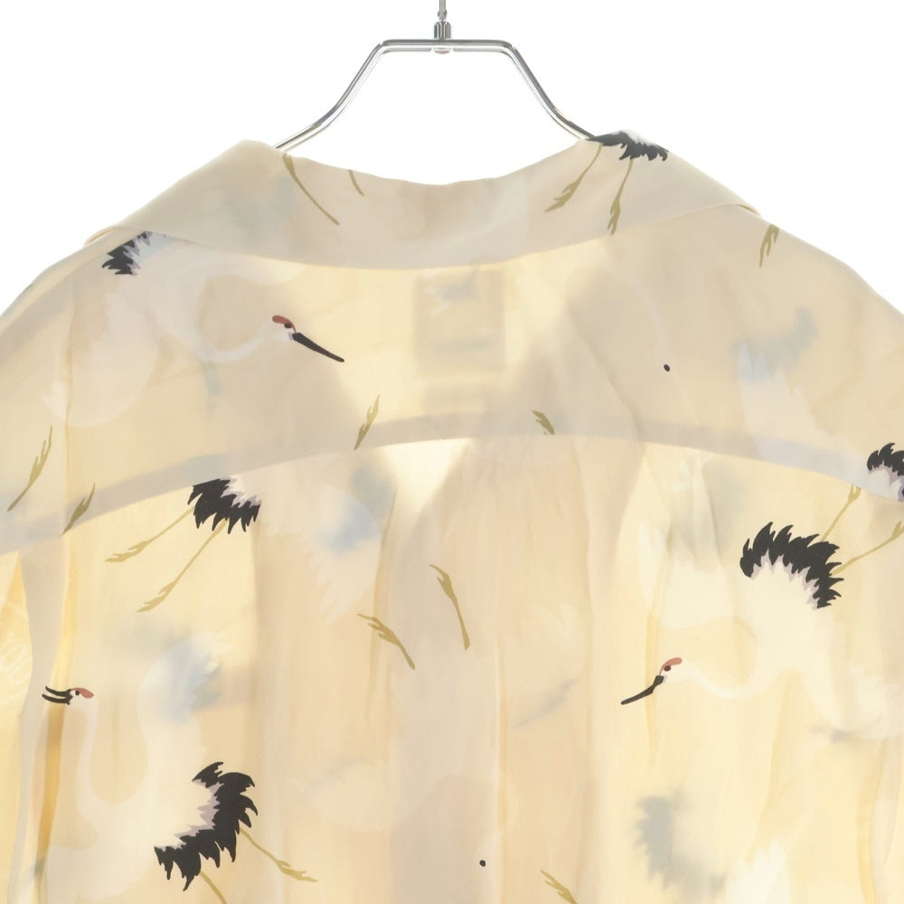 VISVIM(ヴィスヴィム) CROSBY SHIRT S/S HIKAKU 半袖シャツ ベージュ