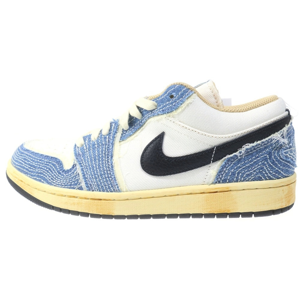 NIKE(ナイキ) AIR JORDAN 1 LOW SE World Make Japan エア ジョーダン 1 ロー ワールド メイク ジャパン ローカットスニーカー ホワイト/ブルー US9/27cm FN7670-493