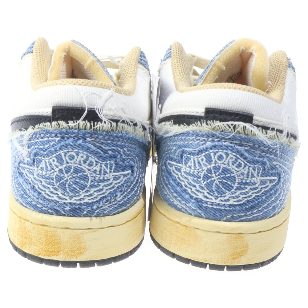 NIKE(ナイキ) AIR JORDAN 1 LOW SE World Make Japan エア ジョーダン 1 ロー ワールド メイク ジャパン ローカットスニーカー ホワイト/ブルー US9/27cm FN7670-493