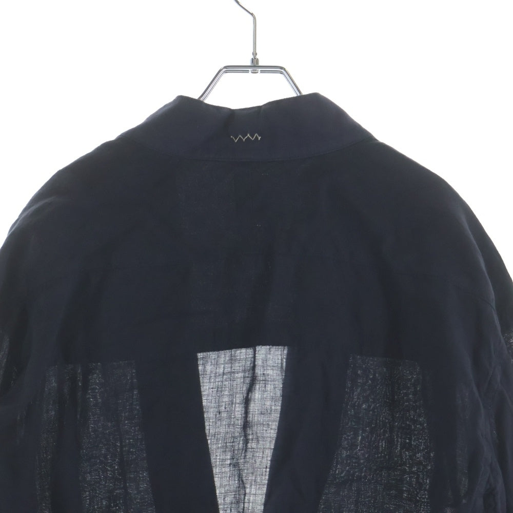 VISVIM(ヴィスヴィム) 18SS L/S LHAMO SHIRT 長袖シャツ ブラック 0118105011016