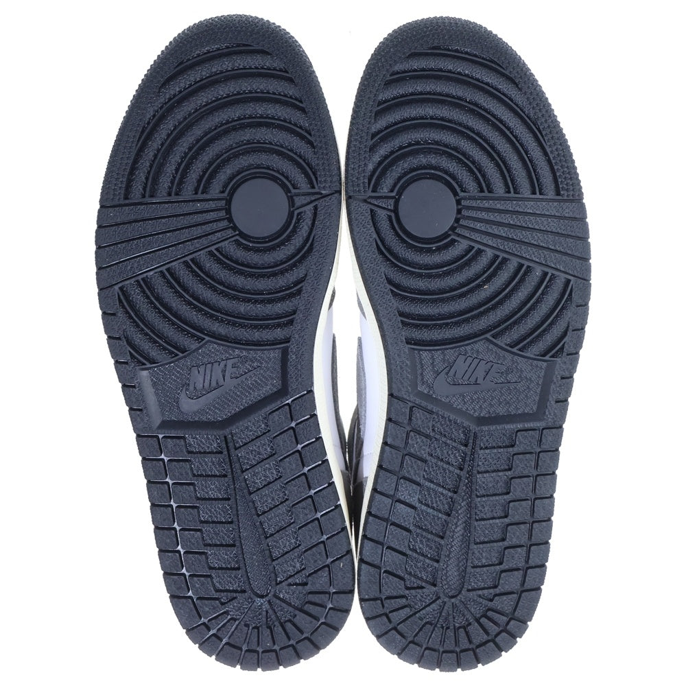 NIKE(ナイキ) AIR JORDAN 1 RETRO HIGH OG BLACK AND SMOKE GREY エアジョーダン 1 ブラックアンドスモークグレー ハイカットスニーカー US8/26cm DZ5485-051