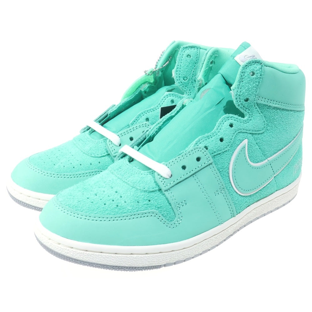 NIKE(ナイキ) ×CORPORATE JORDAN AIR SHIP PE SP コーポレート ジョーダン エアシップ ハイカットスニーカーシューズ ライトグリーン US9/27cm FJ2384-301