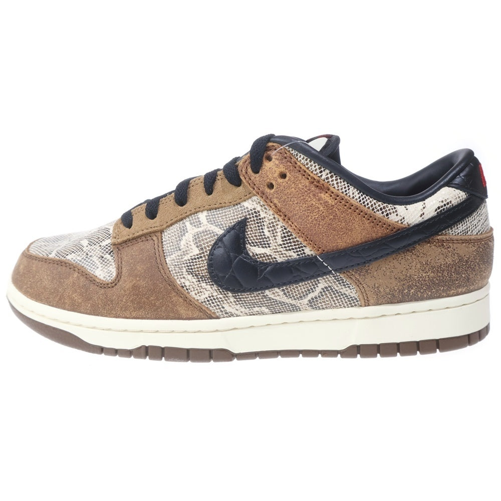 NIKE(ナイキ) DUNK LOW PRM HEAD 2 HEAD CO DOT JP ダンク プレミアム ヘッドトゥヘッド ローカットスニーカー ブラウン US9.5/27.5cm FJ5434-120