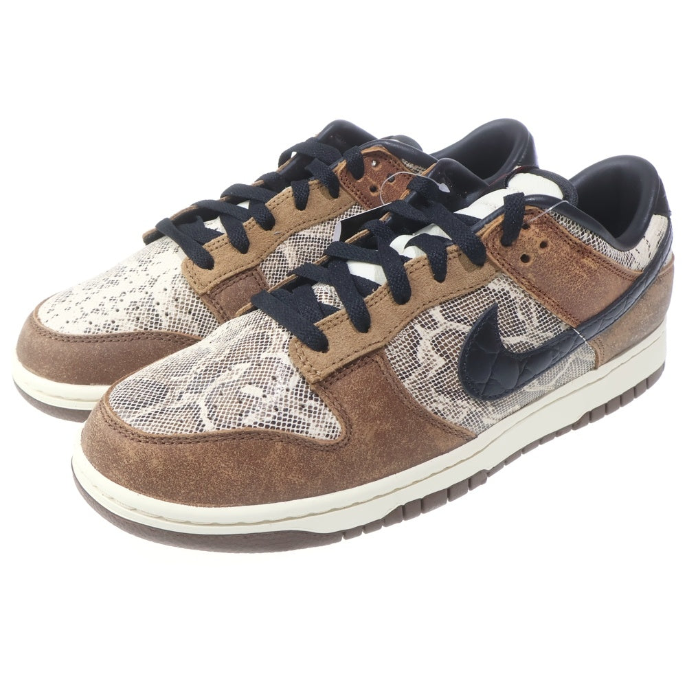 NIKE(ナイキ) DUNK LOW PRM HEAD 2 HEAD CO DOT JP ダンク プレミアム ヘッドトゥヘッド ローカットスニーカー ブラウン US9.5/27.5cm FJ5434-120
