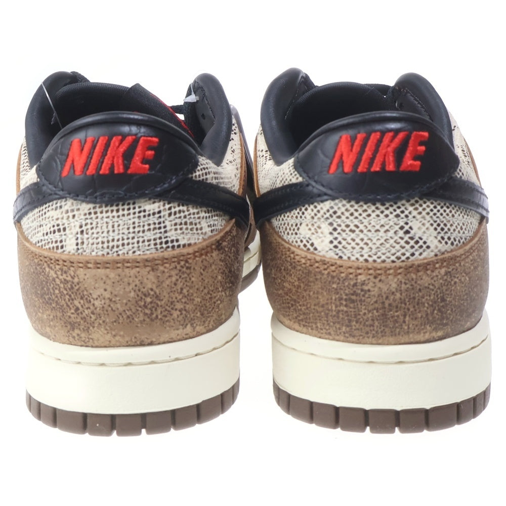 NIKE(ナイキ) DUNK LOW PRM HEAD 2 HEAD CO DOT JP ダンク プレミアム ヘッドトゥヘッド ローカットスニーカー ブラウン US9.5/27.5cm FJ5434-120