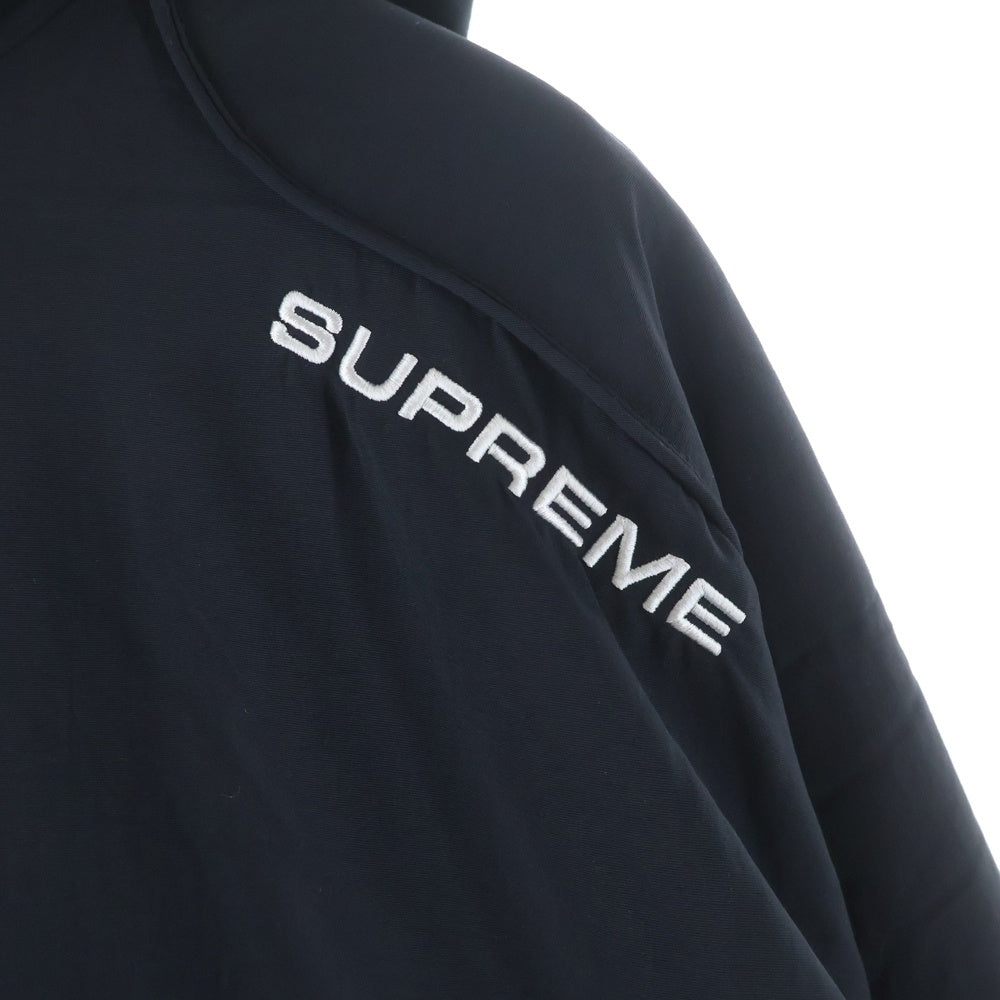 SUPREME(シュプリーム) 25SS Faux Fur Reversible Track Jacket リバーシブル レオパード フードジャケット ブラック/ブラウン