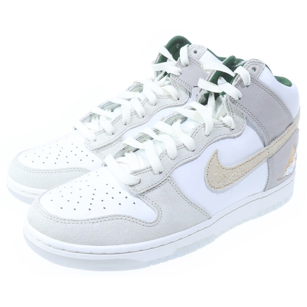 NIKE(ナイキ) DUNK HI PRM SAN FRANCISCO CHINATOWN ダンクハイ サンフランシスコ チャイナタウン ハイカットスニーカーシューズ ホワイト US9.5/27.5cm FD0776-100