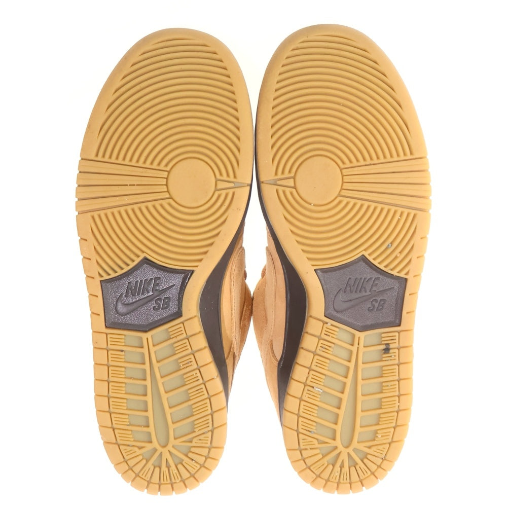 NIKE SB(ナイキエスビー) DUNK LOW PRO WHEAT MOCHA ダンク ロー プロ ウィート モカ レースアップ ローカットスニーカー ブラウン US9/27cm BQ6817-204