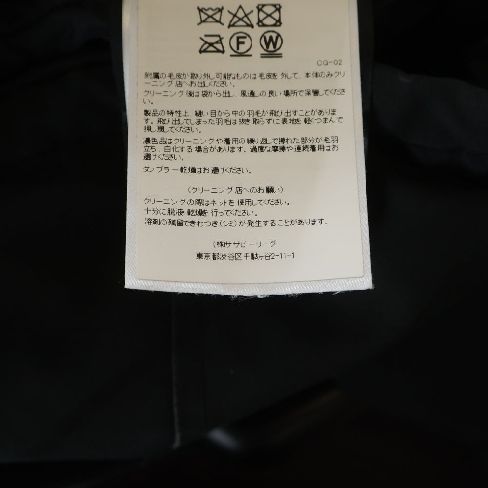 CANADA GOOSE(カナダグース) CHATEAU PARKA シャトー パーカー ファー フーデッド ダウンジャケット ブラック 3426MA