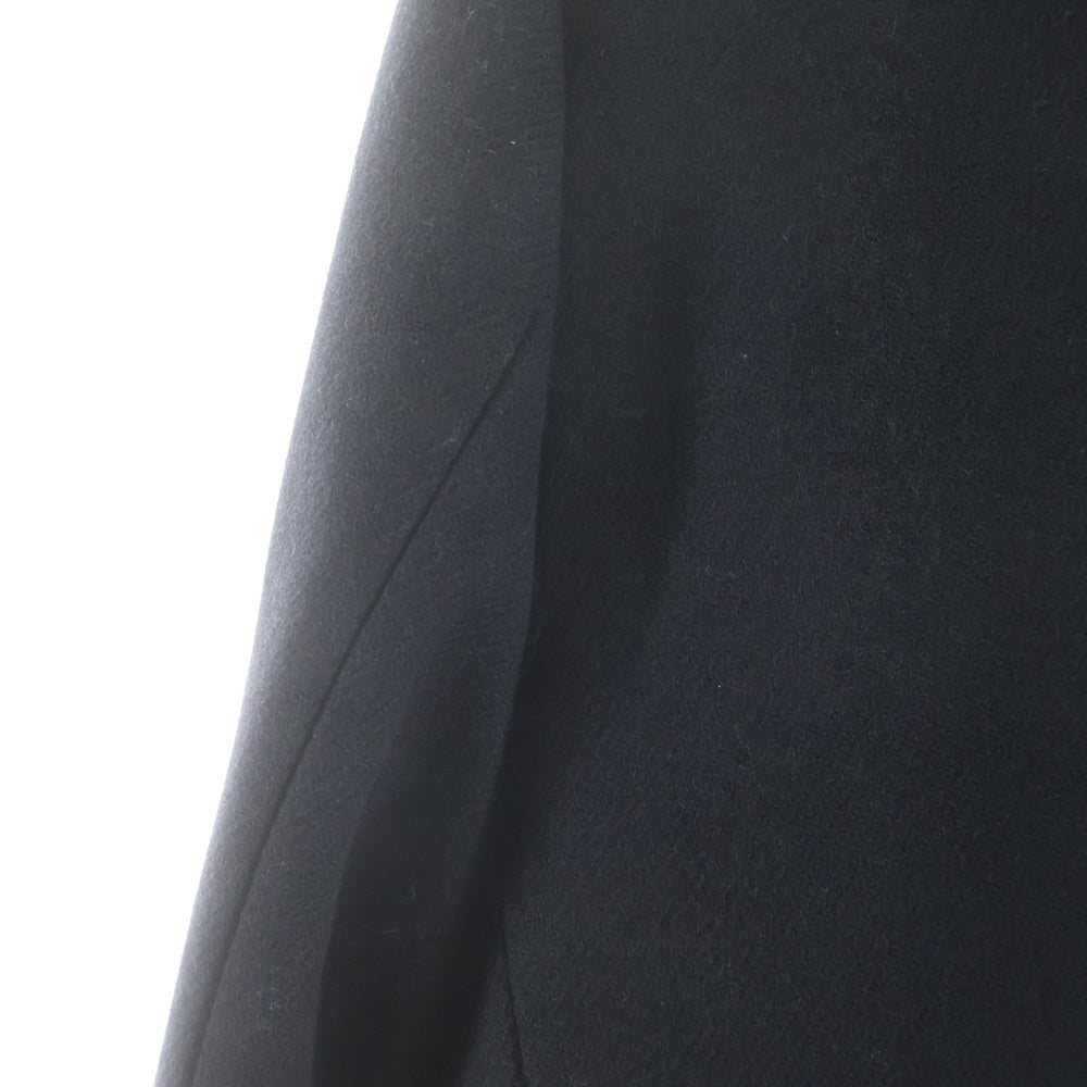 SAINT LAURENT PARIS(サンローランパリ) 14AW ベルベット切替 ラペルチェスターコート ネイビー 360158 Y977F