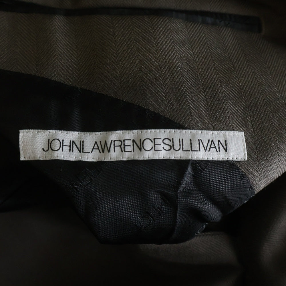 JOHN LAWRENCE SULLIVAN(ジョンローレンスサリバン) 2B ピークドラペル ジャケット グレー 1A006-0121-08