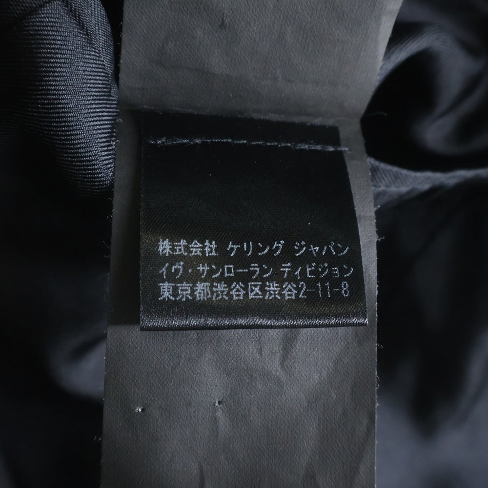 SAINT LAURENT PARIS(サンローランパリ) 14AW ノッチドラペル テーラードジャケット テーラードパンツ ブラック 331496 Y595H