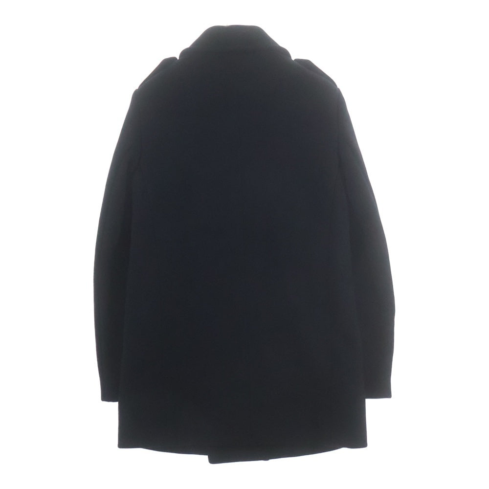 SAINT LAURENT PARIS(サンローランパリ) 16AW メルトン ピーコート ネイビー 437605 Y112W