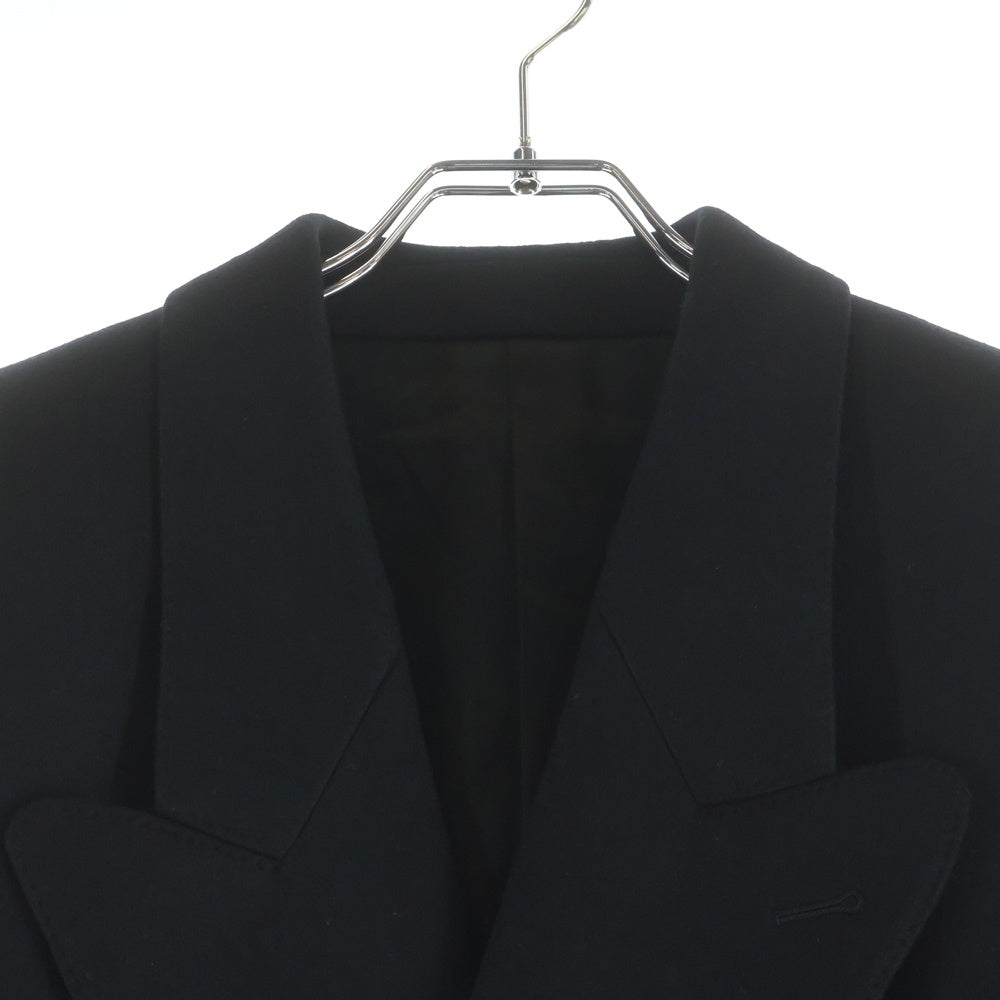 CELINE(セリーヌ) 19AW ウールフェルト ダブルブレスト オーバーコート ネイビー 2M224905E