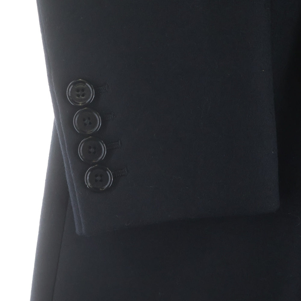 CELINE(セリーヌ) 19AW ウールフェルト ダブルブレスト オーバーコート ネイビー 2M224905E
