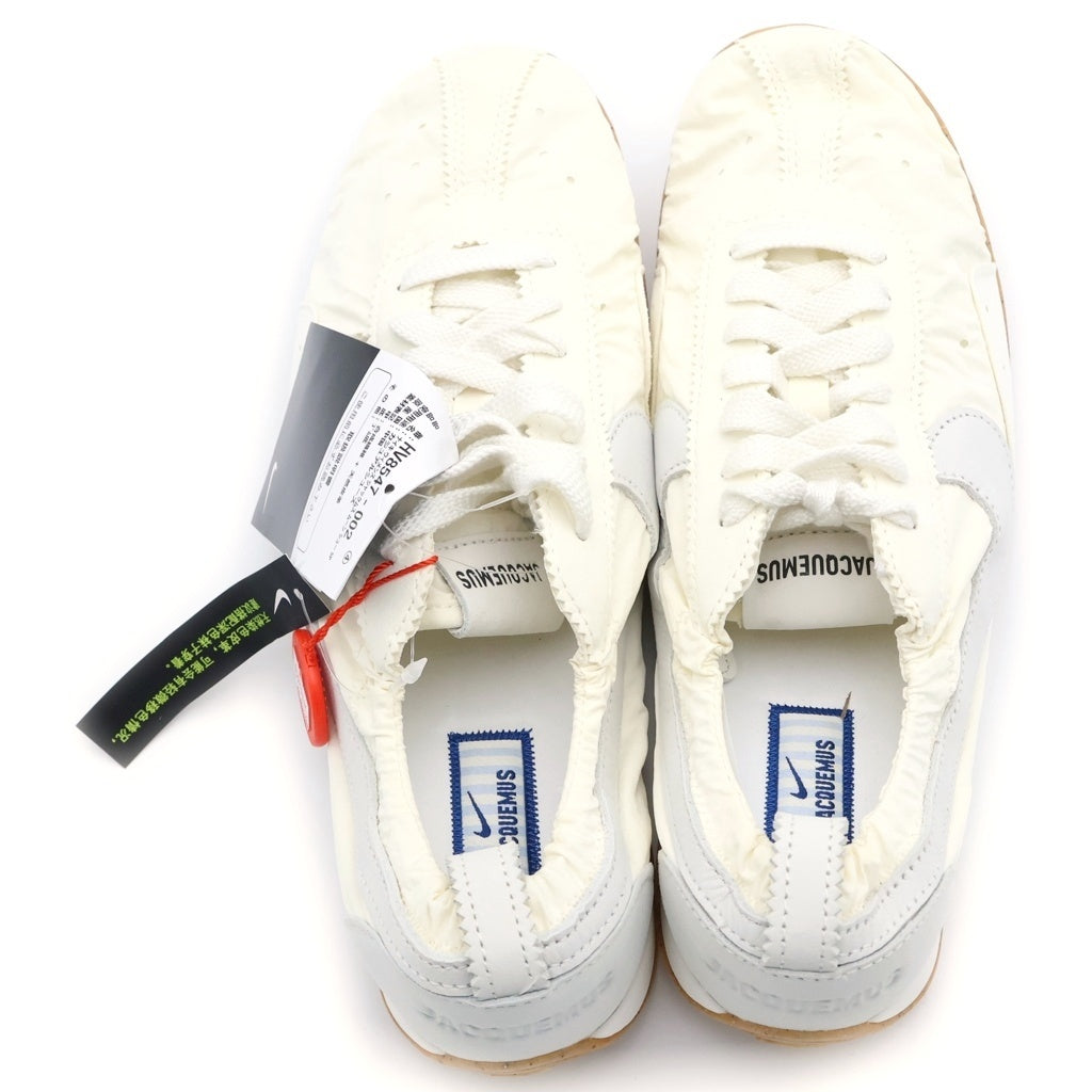NIKE(ナイキ) ×Jacquemus WMNS MOON SHOE SOFT PEARL ジャックムス ウィメンズ モーン シューズ ソフトパール ローカットスニーカー ホワイト US10.5/27.5cm HV8547-002 レディース
