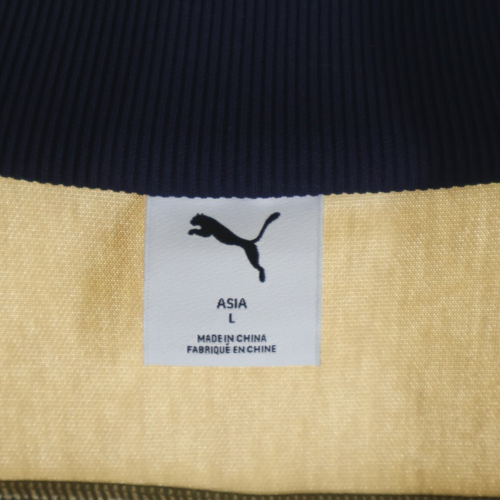 PUMA(プーマ) ×Scye T7 Track Jacket サイ ロゴ刺繍 トラックジャケット カーキ 631578