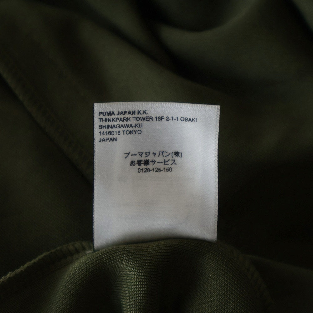 PUMA(プーマ) ×Scye T7 Track Jacket サイ ロゴ刺繍 トラックジャケット カーキ 631578