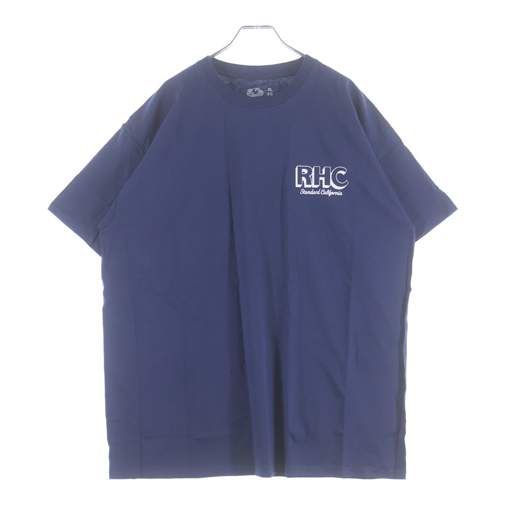 RHC Ron Herman(アールエイチシー ロンハーマン) ×スタンダードカリフォルニア フルーツオブザルーム ロゴプリント 半袖Tシャツ 2パック