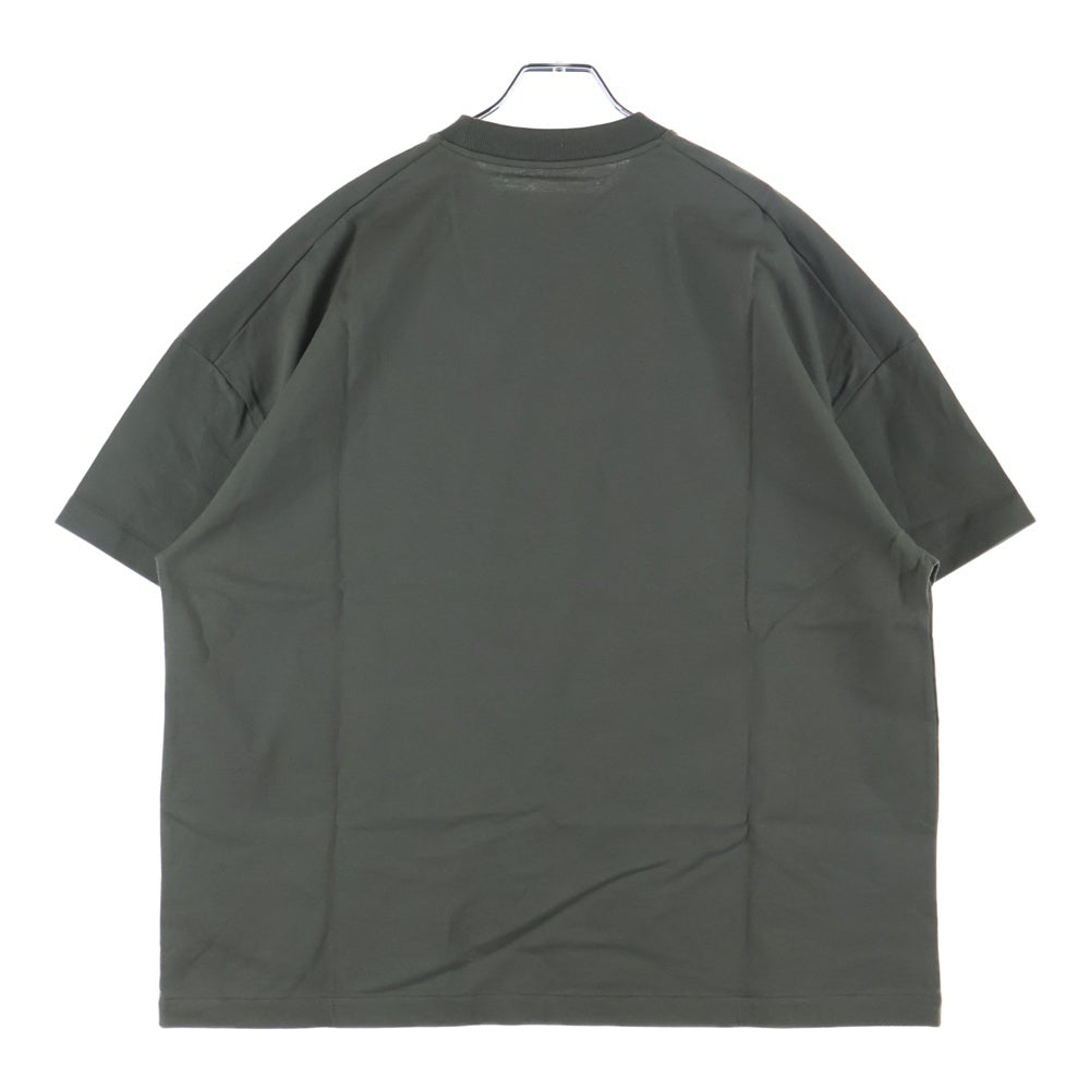 JIL SANDER(ジルサンダー) 24SS T-Shirt ロゴプリント クルーネック 半袖Tシャツ カットソー カーキ J21GC0001 J20215
