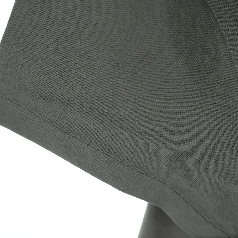JIL SANDER(ジルサンダー) 24SS T-Shirt ロゴプリント クルーネック 半袖Tシャツ カットソー カーキ J21GC0001 J20215