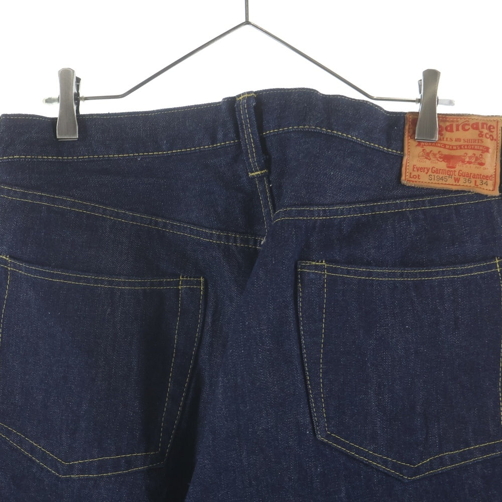 SUGAR CANE(シュガーケーン) SUPER DENIM 14oz. BLUE DENIM WAIST OVERALLS デニムパンツ インディゴ SC49001