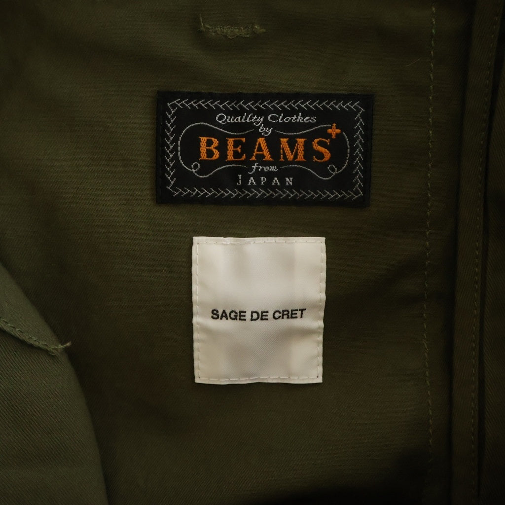 BEAMS+(ビームスプラス) 21AW ×SAGE DE CRET ブリティッシュ アーミー ファティーグパンツ カーキ BL-2109-8254-180