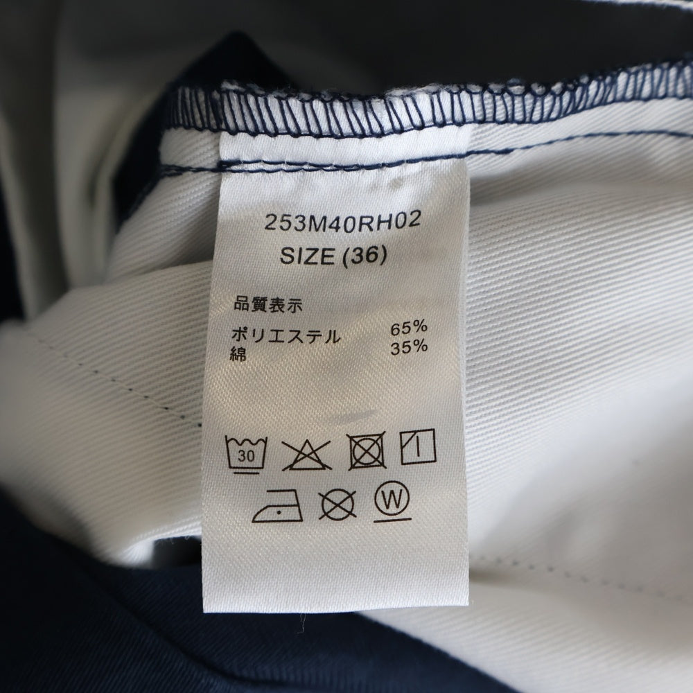 Dickies(ディッキーズ) 25AW ×RHC Ron Herman Stretch Cotton Slim Pants ストレッチコットン スリム チノパンツ ワークパンツ ネイビー 253M40RH02