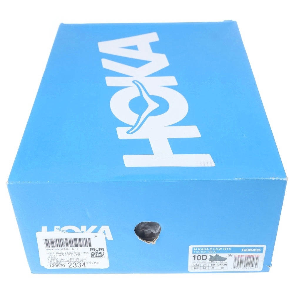 HOKA ONE ONE(ホカオネオネ) KAHA 2 GTX LOW カハ ゴアテックス ローカットスニーカー ブラック US10/28cm 1123190