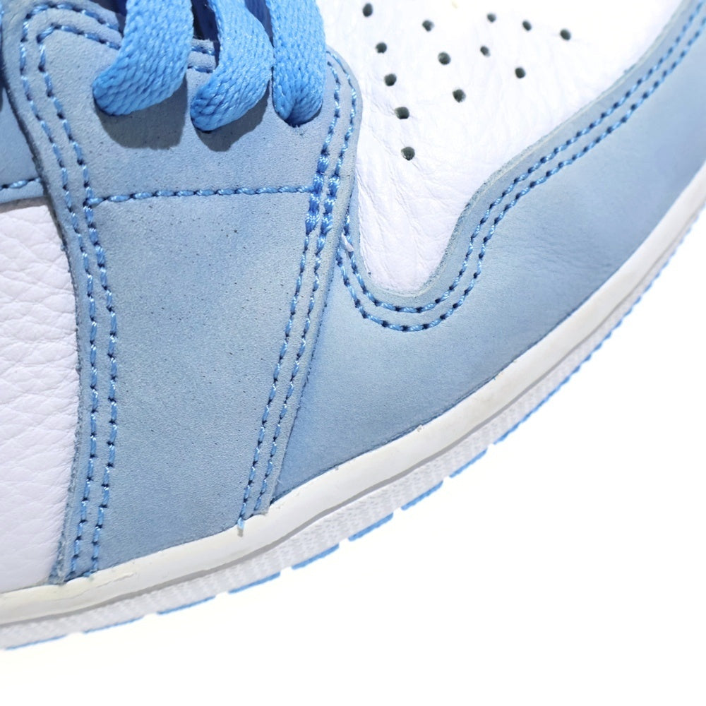 NIKE(ナイキ) AIR JORDAN 1 RETRO HIGH OG UNIVERSITY BLUE 555088-134 エアジョーダン1 ユニバーシティブルー ハイカットスニーカー ブルー/ホワイト US10.5/28.5cm