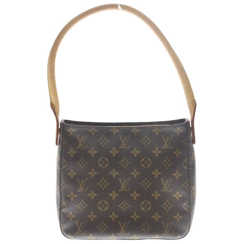 LOUIS VUITTON(ルイヴィトン) ルーピングMM モノグラム ハンドバッグ ブラウン M51146/MII001 レディース