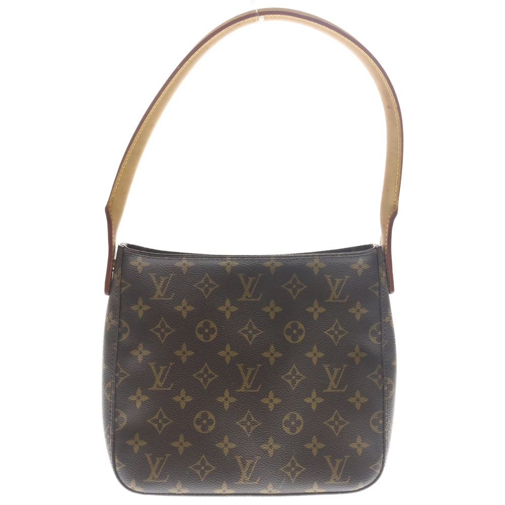 LOUIS VUITTON(ルイヴィトン) ルーピングMM モノグラム ハンドバッグ ブラウン M51146/MII001 レディース