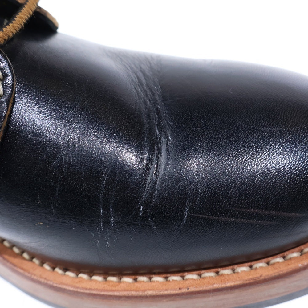 THE REAL McCOY'S(ザリアルマッコイ) BEAR HEAD ベアヘッド ワークブーツ ブラック 112-3581♯4031