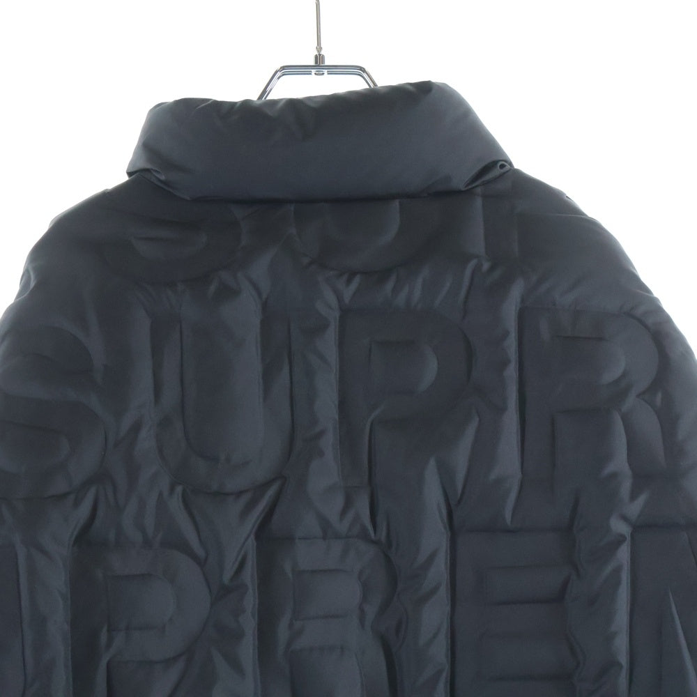 SUPREME(シュプリーム) 19SS Bonded Logo Puffy Jacket ボンデッド ロゴ パフィー ジャケット ブラック