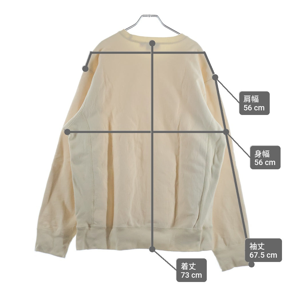 SUPREME(シュプリーム) 18AW Box Logo Crewneck ボックスロゴ クルーネック スウェットトレーナー アイボリー